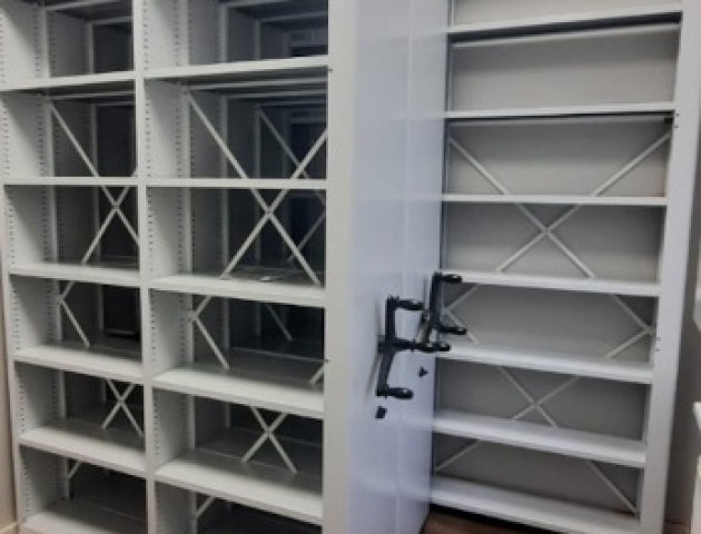 передвижные стеллажи для архива