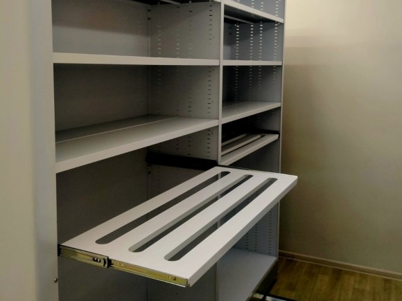 облегченная выдвижная полка